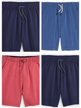 Vineyard Vines 4 Pairs Boys' Pull-On Performance Shorts Medium 12-14years